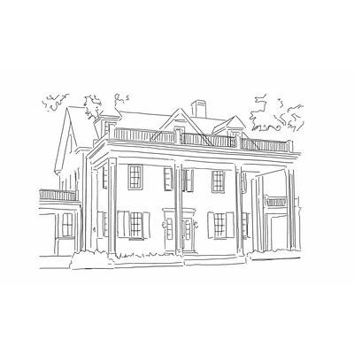 The Blue Shutters House - The Notebook